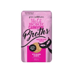 Tiki Cat Born Carnivore Broths Wet Cat Food Topper