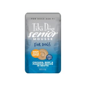 Tiki Dog Senior Mousse Grain Free Wet Dog Food