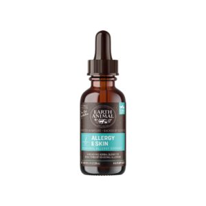 Earth Animal Organic Herbal Remedies Allergy & Skin Tincture for Dogs