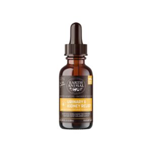 Earth Animal Organic Herbal Remedies Urinary & Kidney Relief Tincture for Dogs