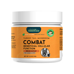 Animal Essentials COMBAT Mushroom Powder for Dogs & Cats