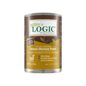 Nature's Logic Canine Chicken Feast 13.2 oz Canned Wet Food for Dogs