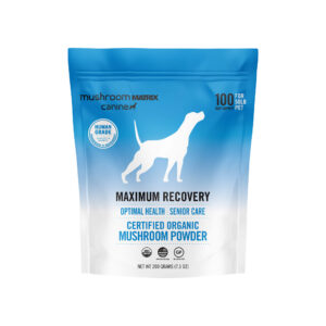 Canine Matrix MRM Recovery Organic Mushroom Senior Supplement for Dogs