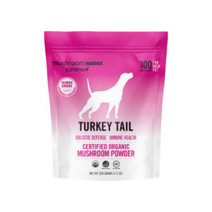 Canine Matrix Turkey Tail Organic Mushroom Holistic Supplement for Dogs