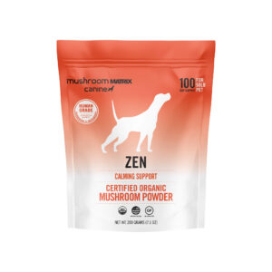 Canine Matrix Zen Organic Mushroom Calming Supplement for Dogs
