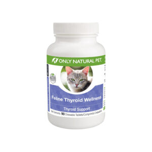 Only Natural Pet Feline Thyroid Wellness Support Supplement for Cats