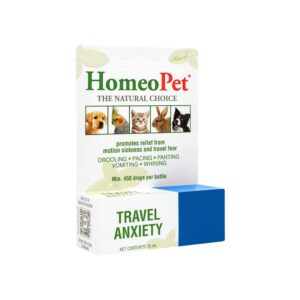 HomeoPet Travel Anxiety