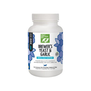 Only Natural Pet Brewers Yeast & Garlic Tablets for Dogs 300 Count
