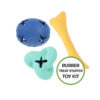 Only Natural Pet Natural Rubber Boredom Buster Treat Stuffer Dog Toys