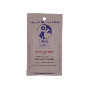 Nature's Herbs for Pets Respiratory Relief for Dogs and Cats