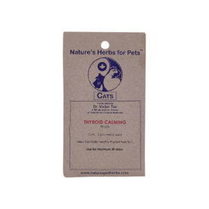 Nature's Herbs for Pets Thyroid Calming for Cats
