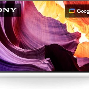 Sony 85 Inch 4K Ultra HD TV X80K Series: LED Smart Google TV with Dolby Vision HDR KD85X80K- Latest Model, Black