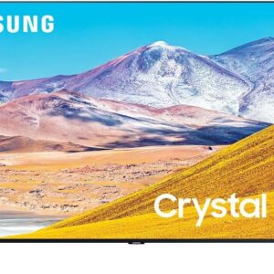 SAMSUNG 65-inch Class Crystal UHD TU-8000 Series - 4K UHD HDR Smart TV with Alexa Built-in (UN65TU8000FXZA, 2020 Model)