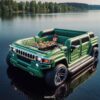 Iconic Car-Inspired Inflatable Lounge Boats